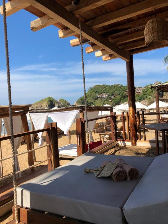 Hotel Nude Zipolite & Beach Club Exterior foto